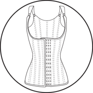 	Womens Waist Trainer Size Chart - Waist cincher, corset top, corset dress, body shaper, slimming belt